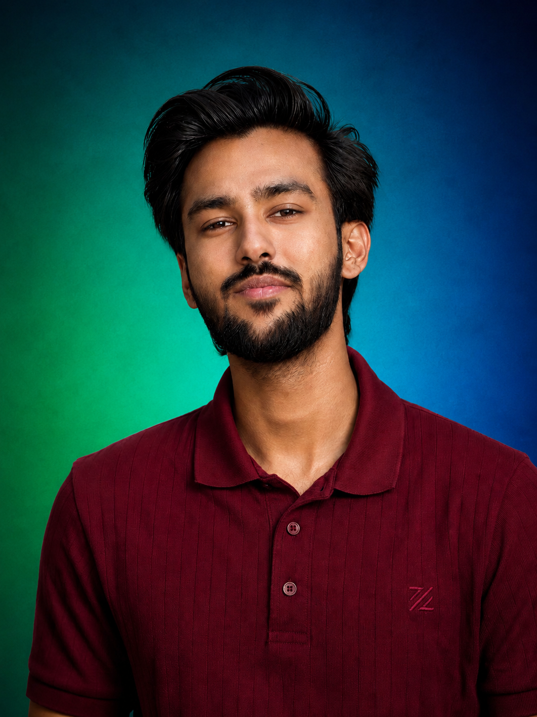 Portrait of Hamza Nawab